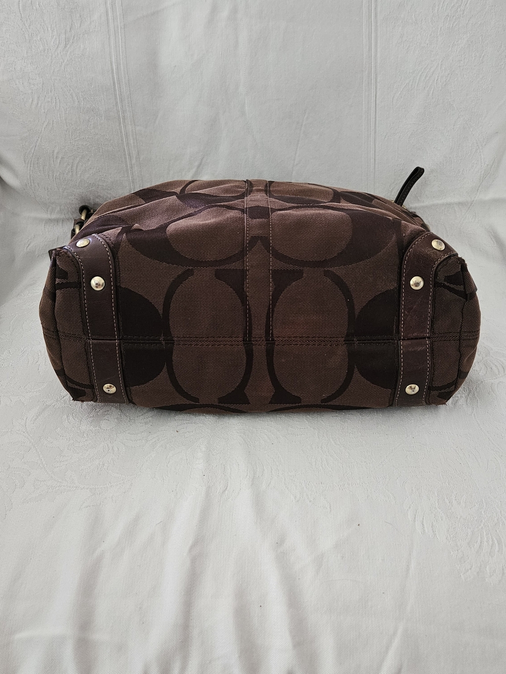 Coach Carly Signature Hobo Bag - Picture 8 of 16